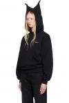 Черная толстовка с капюшоном Disney Maleficent Coperni - фото 4