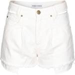 Джинсовые шорты женские белые PINKO - фото 2