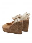 Эспадрильи Manebi Hamptons Wedge Эспадрильи Manebi W 1.6 WV, коричневый - фото 3