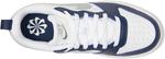 Кроссовки Nike Kids  Court Borough Low Recraft, White/Metallic Silver/Deep Night - фото 2