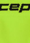 Носки CEP RUN COMPRESSION MID CUT 5.0, Lime Black/Neon Yellow - фото 3