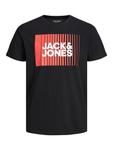 Футболка JACK & JONES, черный - фото