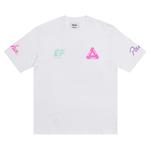 Футболка Palace x Rapha EF Education First T-Shirt 'White', белый - фото 2