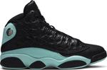 Кроссовки Air Jordan 13 Retro Island Green, зеленый - фото