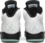 Кроссовки Air Jordan 5 Retro Island Green, зеленый - фото 6