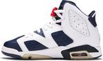 Кроссовки Air Jordan 6 Retro GS Olympic 2012, белый - фото 3
