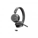 Беспроводная гарнитура Plantronics Poly 4220, черный - фото