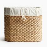 Соломенная корзина для белья H&M, Бежевый - фото