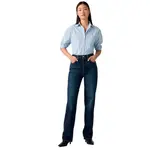 Джинсы Levi's Ribcage Full Length, синий - фото 6