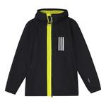 Куртка Men's adidas Zipper Hooded Jacket Black, черный - фото