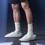 Биполярные шлепанцы X THE STEP унисекс черный Uzis - фото 11