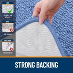 Коврик для ванной Olanly, 60х40 см, голубой - фото 5