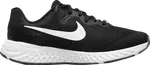Кроссовки Nike Revolution 6 4E Wide GS 'Black White', черный - фото 2