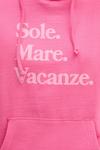 Толстовка Sole Mare Drivemebikini, розовый - фото 5