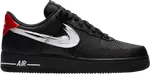 Кроссовки Nike Air Force 1 Low 'Brushstroke - Black', черный - фото 2