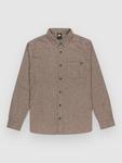 Рубашка Quiksilver Motherfly Heather Hemd, chocolate brown - фото