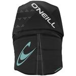 Жилет для вейкбординга женский O'Neill Reactor USCG 2022, черный - фото 2