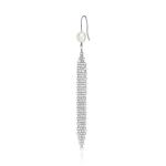 Серьги Tiffany & Co. Elsa Peretti Mesh Tassel, серебро - фото 3
