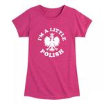 Футболка с рисунком I’m A Little Polish для девочек 7–16 лет Licensed Character - фото