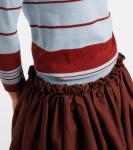 Полосатый свитер-поло Shushu/Tong, Blue Stripe - фото 6