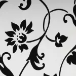 Раздвижная штора Liedeco, (1 шт.), ВxШ: 245x60, белый/черный - фото 2