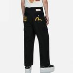 Брюки-карго мужские черные Evisu, черный - фото 4