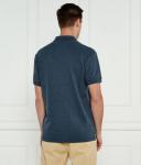 Футболка поло мужская Tommy Jeans с логотипом бренда, синий - фото 3