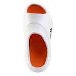 Домашние тапочки Warrior бело-оранжевые - фото 4