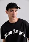 Бейсболка Palm Angels CURVED LOGO, Black - фото 2