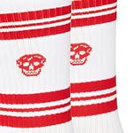 Носки до середины икры мужские 1 пара белые Alexander McQueen - фото 5