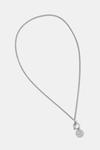 Ожерелье Allsaints, серебряный - фото