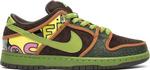 Кроссовки Nike SB Dunk Low 'De La Soul', зеленый - фото 2