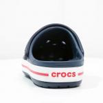 Сабо Crocs Crocband, темно-синий/белый/красный - фото 5