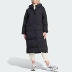 Пуховик женский черный Adidas - фото 2