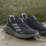 Кроссовки adidas TERREX "TERREX TRAIL RIDER GORE-TEX TRAILRUNNING", водонепроницаемые, цвет Core Black / Grey Three / Grey Four - фото 7