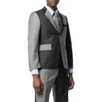 THOM BROWNE Мужской серый деловой костюм, Gray - фото 6