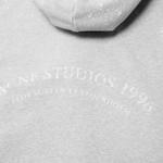 Худи на молнии Acne Studios, серый - фото 6