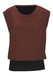 LASCANA ACTIVE Топ в коричневом цвете - фото