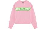 WE11DONE Свитшот унисекс розовый - фото
