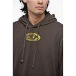 Толстовка с капюшоном T-CRONE-LS с эффектом потертости Diesel, Brown - фото 3