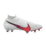 Бутсы Nike Mercurial Superfly 7 Elite FG 'Flash Crimson Jade', белый - фото