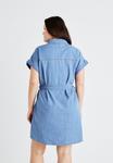 Платье Vero Moda Curve VMCNOTUS DRESS, Medium Blue/Blue Denim - фото 3