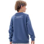 Детский свитшот Mizuno, синий - фото 6