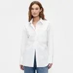 Женская рубашка GAP, зеленый - фото 4