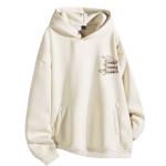 Свитшот Unisex Dnnnnx, черный (с флисовой подкладкой и утепленный) - фото 8