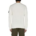 Свитер мужской белый Stone Island, белый - фото 4