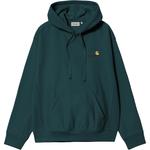 Американский худи Carhartt WIP, темно-зеленый - фото