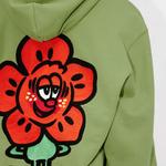 Свитшот SS25 классического кроя мужской KENZO, оливковый - фото 8