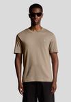 Футболка Lyle & Scott SS INTERLOCK, Cobblestone/Beige - фото