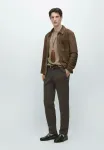 Чинос Massimo Dutti, Dark Brown - фото 2